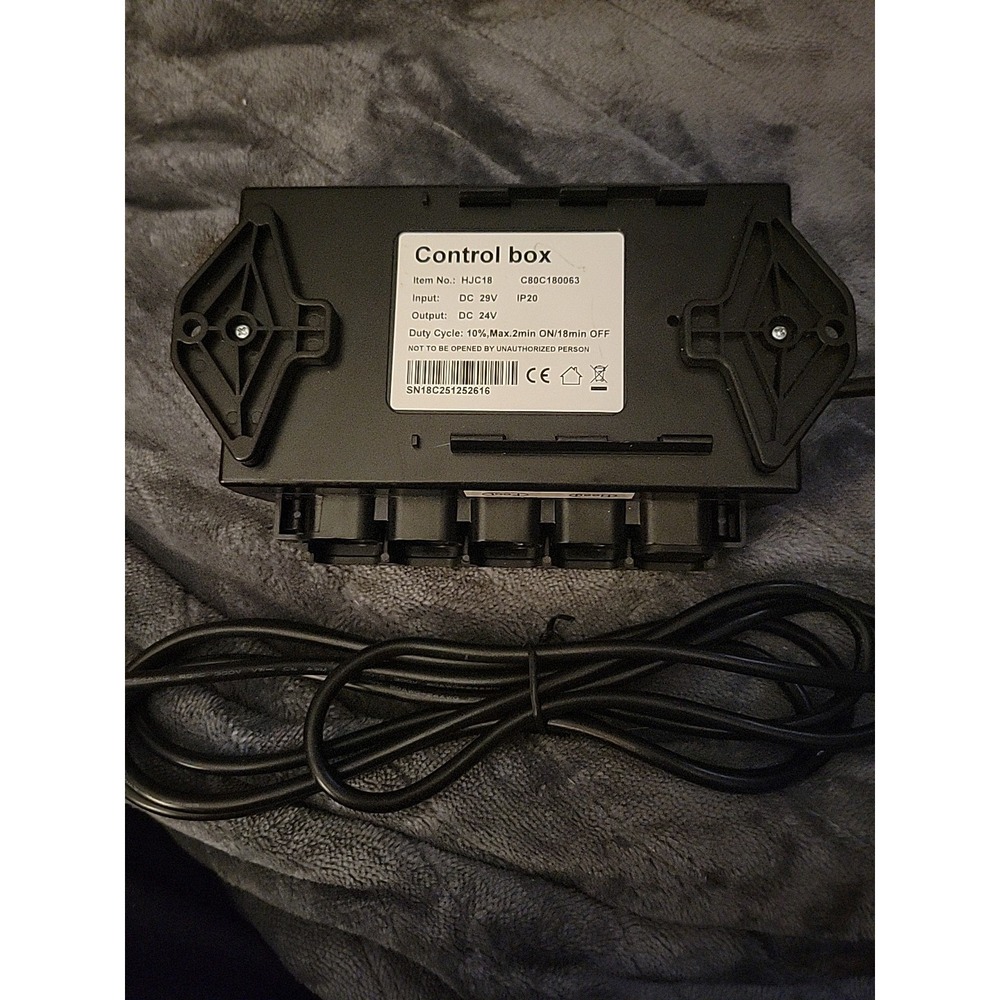 HJC18 Control Box for Adjustable Bed Foot and Head ONLY, NO MASSAGE
